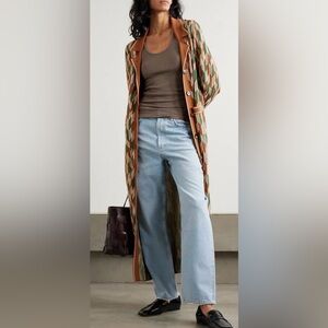 Rixo Apollo jacquard maxi cardigan/dress us 6